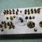 27.11.2021. Kielce. Muzeum Zabawek i Zabawy. Pokaz gier bitewnych / Wiktor Taszłow / Radio Kielce