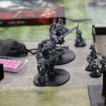 27.11.2021. Kielce. Muzeum Zabawek i Zabawy. Pokaz gier bitewnych / Wiktor Taszłow / Radio Kielce