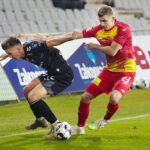 24.11.2021. Kielce. Mecz Fortuna 1 Ligi: Korona Kielce - GKS Tychy / Wiktor Taszłow / Radio Kielce
