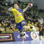 27.11.2021. Kielce. Mecz PGNiG Superligi: Łomża Vive Kielce - MKS Zagłębie Lubin / Wiktor Taszlow / Radio Kielce