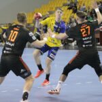 27.11.2021. Kielce. Mecz PGNiG Superligi: Łomża Vive Kielce - MKS Zagłębie Lubin / Wiktor Taszlow / Radio Kielce