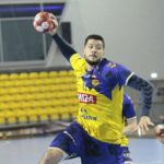 27.11.2021. Kielce. Mecz PGNiG Superligi: Łomża Vive Kielce - MKS Zagłębie Lubin / Wiktor Taszlow / Radio Kielce