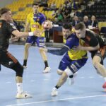 27.11.2021. Kielce. Mecz PGNiG Superligi: Łomża Vive Kielce - MKS Zagłębie Lubin / Wiktor Taszlow / Radio Kielce