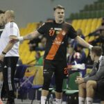 27.11.2021. Kielce. Mecz PGNiG Superligi: Łomża Vive Kielce - MKS Zagłębie Lubin / Wiktor Taszlow / Radio Kielce