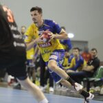 27.11.2021. Kielce. Mecz PGNiG Superligi: Łomża Vive Kielce - MKS Zagłębie Lubin / Wiktor Taszlow / Radio Kielce