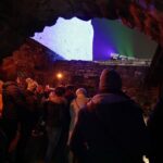 27.11.2021. Chęciny. Nocne zwiedzanie zamku / Wiktor Taszłow / Radio Kielce