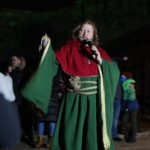 27.11.2021. Chęciny. Nocne zwiedzanie zamku / Wiktor Taszłow / Radio Kielce