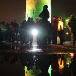 27.11.2021. Chęciny. Nocne zwiedzanie zamku / Wiktor Taszłow / Radio Kielce