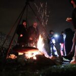 27.11.2021. Chęciny. Nocne zwiedzanie zamku / Wiktor Taszłow / Radio Kielce