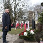 28.11.2021. Kielce. Uroczystości 191. rocznicy wybuchu Powstania Listopadowego. Na zdjęciu: Rafał Nowak - wicewojewoda świętokrzyski / Wiktor Taszłow / Radio Kielce