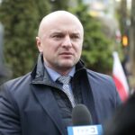 28.11.2021. Kielce. Uroczystości 191. rocznicy wybuchu Powstania Listopadowego. Na zdjęciu: Rafał Nowak - wicewojewoda świętokrzyski / Wiktor Taszłow / Radio Kielce