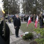28.11.2021. Kielce. Uroczystości 191. rocznicy wybuchu Powstania Listopadowego. Na zdjęciu: Krzysztof Słoń - senator / Wiktor Taszłow / Radio Kielce