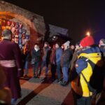 27.11.2021. Chęciny. Nocne zwiedzanie zamku / Wiktor Taszłow / Radio Kielce