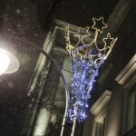 30.11.2021. Kielce. Przygotowania świątecznych iluminacji i atrakcji / Wiktor Taszłow / Radio Kielce