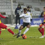 30.11.2021. Kielce. Mecz 1/8 finału Fortuna Pucharu Polski: Korona Kielce - Górnik Łęczna / Wiktor Taszlow / Radio Kielce