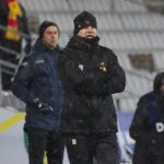 30.11.2021. Kielce. Mecz 1/8 finału Fortuna Pucharu Polski: Korona Kielce - Górnik Łęczna / Wiktor Taszlow / Radio Kielce