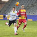 30.11.2021. Kielce. Mecz 1/8 finału Fortuna Pucharu Polski: Korona Kielce - Górnik Łęczna / Wiktor Taszlow / Radio Kielce