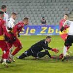 30.11.2021. Kielce. Mecz 1/8 finału Fortuna Pucharu Polski: Korona Kielce - Górnik Łęczna / Wiktor Taszlow / Radio Kielce