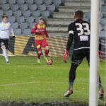 30.11.2021. Kielce. Mecz 1/8 finału Fortuna Pucharu Polski: Korona Kielce - Górnik Łęczna / Wiktor Taszlow / Radio Kielce