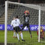 30.11.2021. Kielce. Mecz 1/8 finału Fortuna Pucharu Polski: Korona Kielce - Górnik Łęczna / Wiktor Taszlow / Radio Kielce