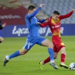 03.11.2021. Kielce. Mecz 1/16 finału Pucharu Polski: Korona Kielce - Stomil Olsztyn / Wiktor Taszłow / Radio Kielce