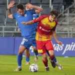 03.11.2021. Kielce. Mecz 1/16 finału Pucharu Polski: Korona Kielce - Stomil Olsztyn / Wiktor Taszłow / Radio Kielce