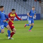 03.11.2021. Kielce. Mecz 1/16 finału Pucharu Polski: Korona Kielce - Stomil Olsztyn / Wiktor Taszłow / Radio Kielce