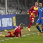 03.11.2021. Kielce. Mecz 1/16 finału Pucharu Polski: Korona Kielce - Stomil Olsztyn / Wiktor Taszłow / Radio Kielce