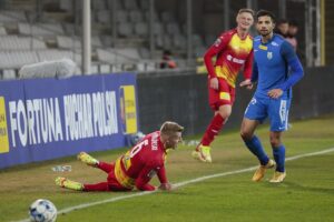 03.11.2021. Kielce. Mecz 1/16 finału Pucharu Polski: Korona Kielce - Stomil Olsztyn / Wiktor Taszłow / Radio Kielce