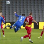 03.11.2021. Kielce. Mecz 1/16 finału Pucharu Polski: Korona Kielce - Stomil Olsztyn / Wiktor Taszłow / Radio Kielce