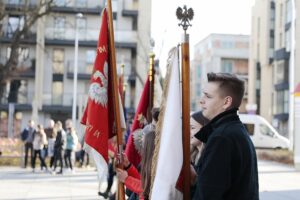 05.11.2021. Kielce. Szkolenie pocztów sztandarowych kieleckich szkół podstawowych / Wiktor Taszłow / Radio Kielce