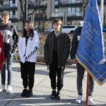 05.11.2021. Kielce. Szkolenie pocztów sztandarowych kieleckich szkół podstawowych / Wiktor Taszłow / Radio Kielce