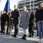 05.11.2021. Kielce. Szkolenie pocztów sztandarowych kieleckich szkół podstawowych / Wiktor Taszłow / Radio Kielce