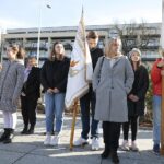 05.11.2021. Kielce. Szkolenie pocztów sztandarowych kieleckich szkół podstawowych / Wiktor Taszłow / Radio Kielce