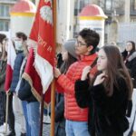 05.11.2021. Kielce. Szkolenie pocztów sztandarowych kieleckich szkół podstawowych / Wiktor Taszłow / Radio Kielce