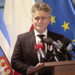 05.11.2021. Kielce. Konsultacje strategii dla młodych w Urzędzie Wojewódzkim. Na zdjęciu: Krzysztof Słoń - senator / Wiktor Taszłow / Radio Kielce