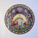 05.11.2021. Kielce. Wystawa "Podróże wycinanek" w Dworku Laszczyków / Wiktor Taszłow / Radio Kielce