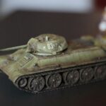 10.11.2021. Kielce. Figurki wojenne z Muzeum Zabawek i Zabawy w Kielcach / Wiktor Taszłow / Radio Kielce