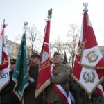 11.11.2021. Kielce. Obchody 103. rocznicy odzyskania przez Polskę niepodległości / Wiktor Taszłow / Radio Kielce