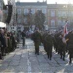 11.11.2021. Kielce. Obchody 103. rocznicy odzyskania przez Polskę niepodległości / Wiktor Taszłow / Radio Kielce