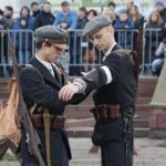 11.11.2021. Kielce. Widowisko historyczne "Gloria Victis - Godni Pamięci III Powstanie śląskie 1921-2021" / Wiktor Taszłow / Radio Kielce