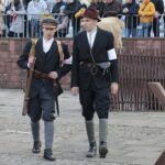 11.11.2021. Kielce. Widowisko historyczne "Gloria Victis - Godni Pamięci III Powstanie śląskie 1921-2021" / Wiktor Taszłow / Radio Kielce