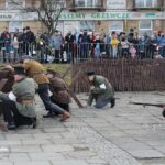 11.11.2021. Kielce. Widowisko historyczne "Gloria Victis - Godni Pamięci III Powstanie śląskie 1921-2021" / Wiktor Taszłow / Radio Kielce
