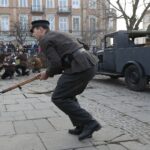 11.11.2021. Kielce. Widowisko historyczne "Gloria Victis - Godni Pamięci III Powstanie śląskie 1921-2021" / Wiktor Taszłow / Radio Kielce