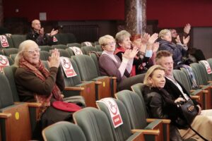 13.11.2021. Kielce, WDK. Dzień Folkloru Świętokrzyskiego / Wiktor Taszłow / Radio Kielce