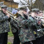 13.11.2021. Zalesie. Odsłonięcie pomnika Zygmunta Firleja / Wiktor Taszłow / Radio Kielce