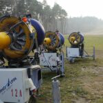 14.11.2021. Kielce. Przygotowania do naśnieżania stoków / Wiktor Taszłow / Radio Kielce