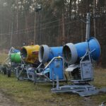 14.11.2021. Kielce. Przygotowania do naśnieżania stoków / Wiktor Taszłow / Radio Kielce