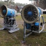 14.11.2021. Kielce. Przygotowania do naśnieżania stoków / Wiktor Taszłow / Radio Kielce