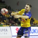 13.11.2021. Kielce. Mecz PGNiG Superligi piłkarzy ręcznych: Łomża Vive Kielce - Stalą Mielec / Wiktor Taszłow / Radio Kielce
